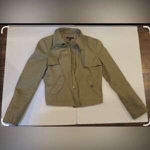 Ann Taylor- Military Stylish Green Jacket